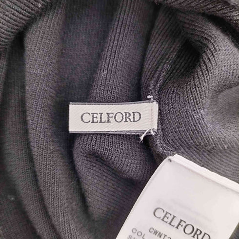 セルフォード CELFORD ショートファースリーブ ニットプルオーバー レディース  36
